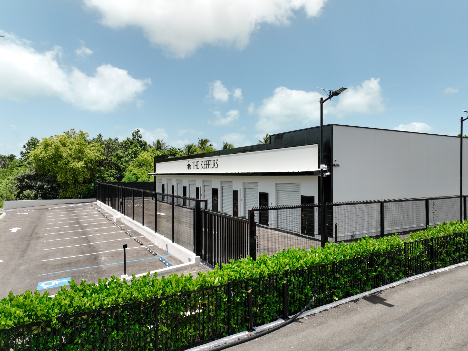 Vehicle storage — gated parking